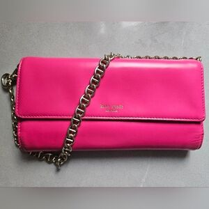 Kate Spade Hot Pink Clutch Wallet
